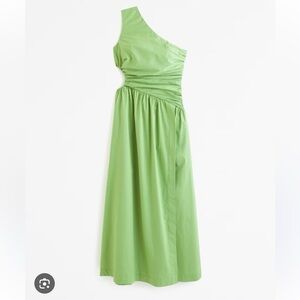 A&F NWOT One-Shoulder Cutout Maxi Dress